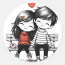 Search for kawaii couple stickers Heart