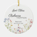 Search for wildflower ornaments Christening