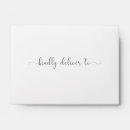 Search for kindly deliver to envelopes Address