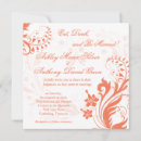 Search for eat drink and be married invitations Orange