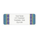Search for ancient return address labels Blue