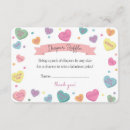 Search for candy hearts invitations Little sweetheart