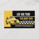 Recherche de cabine jaune cartes visite Taxis