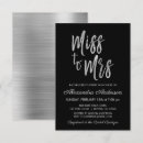 Search for silver bachelorette party invitations Bride