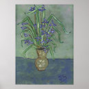 Recherche de iris painting posters Vase