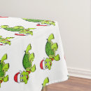 Search for funny christmas tablecloths Santa