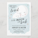 Search for to the moon and back invitations Gender neutral