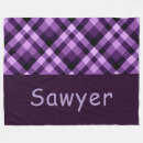 Search for purple plaid blankets Elegant