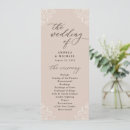 Search for vintage wedding programs Classic