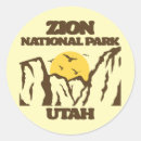 Search for zion national park stickers Retro
