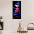 Search for magic mushroom art Glowing fungi