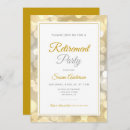 Search for bokeh invitations Retirement party