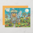 Search for pumpkin painting postcards Ghost