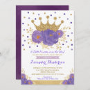 Search for violet baby shower invitations Watercolor flowers