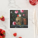 Search for skull napkins Vintage