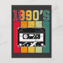 Recherche de musique des années 80 cartes postales Vintage