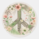 Recherche de peace symbols stickers Rétro