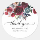 Recherche de burgundy floral autocollants Élégant