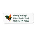 Search for rooster return address labels Country