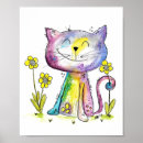 Search for whimsical cat posters Animal
