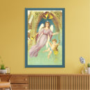 Search for cherub painting canvas prints Vintage angels