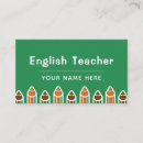 Search for english teacher business cards Lessons