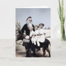 Search for victorian santa christmas cards Vintage