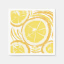 Recherche de citron serviettes Tendance