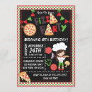 Search for kids pizza party invitations Girl