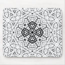 Recherche de géométrique noir et blanc tapis souris Abstrait