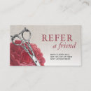 Search for barber referral cards Elegant