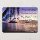 Search for purple beach wedding invitations Coastal