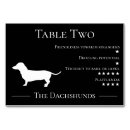 Search for dog wedding table cards Funny