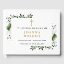Search for christian funeral guest books In loving memory