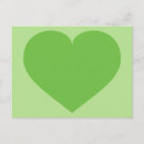 Search for green hearts postcards Irish