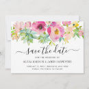 Recherche de cactus save the dates Aquarelle