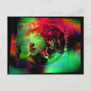 Search for abstract drawing postcards Blue