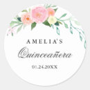 Search for quinceanera birthday stickers Watercolor