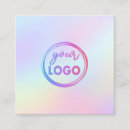Search for gradient business cards Beauty salon
