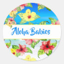Recherche de twins baby shower stickers Bleu