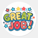 Search for great job reward stickers Colourful