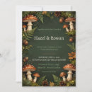 Search for mushroom wedding invitations Woodland