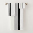 Search for black green white bath towels Pattern