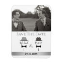 Search for gay save the date magnets Elegant
