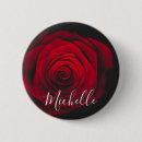 Search for red rose buttons Vintage