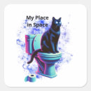 Recherche de chat cosmique autocollants Galaxie