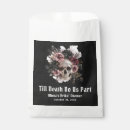 Search for halloween favour bags Floral skull