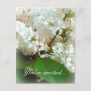 Search for lilac and white wedding invitations Simple