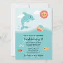 Search for yellow fish invitations Blue