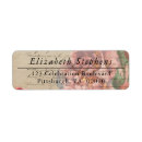 Search for chandelier return address labels Vintage